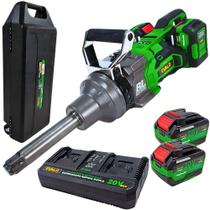 Chave de Impacto 1 POL Longa 3000Nm Bateria 7,5Ah Brushless Profissional EV-3010 EVALD
