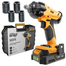 Chave De Impacto 13mm 350nm 2300rpm Maleta E 4 Soquete 21V K21 Wap