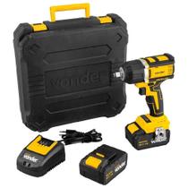 Chave de Impacto 18V 1/2 POL 2 Baterias Carregador CIV 180B VONDER
