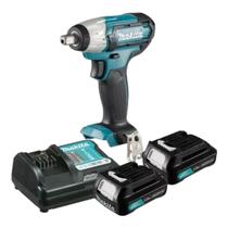 Chave de impacto 2 baterias 12v cxt tw141 makita