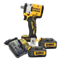 Chave De Impacto 2 Baterias 20v 3ah Dewalt 1/2 Dcf922 Com Carregador Bivolt Chave De Impacto 2 Baterias 20v 3ah Dewalt 1/2 Dcf922 Com Carregador Bivolt