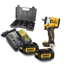 Chave De Impacto 2 Baterias 20v Dewalt 1/2 Dcf922 + Soquetes