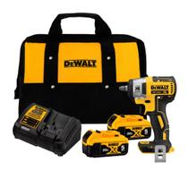 Chave De Impacto 2 Baterias 5ah Dcf890 Brushless Dewalt Bolsa