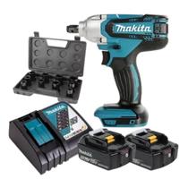 Chave De Impacto 2bat 18v 5ah Dtw190 Makita Bivolt + Soquete