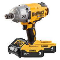 Chave De Impacto 3/4 2 Baterias 20v 4ah Xr Max Dcf897 Dewalt