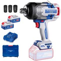 Chave de Impacto 3/4" 20V com 2 Baterias, Carregador e Maleta Tramontina 42303913 Chave de Impacto 3/4" 20V com 2 Baterias, Carregador e Maleta Tramontina 42303913