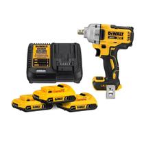 Chave De Impacto 3 Baterias 20v 2ah Dewalt 1/2 Dcf892B Bivolt Chave De Impacto 3 Baterias 20v 2ah Dewalt 1/2 Dcf892B Bivolt