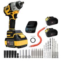 Chave De Impacto 48v Profissional Brushless Com Maleta