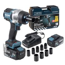 Chave De Impacto 700nm Wesco + 2 Bateria 4ah 18v Carregador Soquete Maleta Solta Roda Carro Caminhão Chave De Impacto 700nm Wesco + 2 Bateria 4ah 18v Carregador Soquete Maleta Solta Roda Carro Caminhão