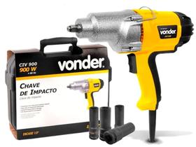 Chave De Impacto 900w 1/2 Pol. Vonder CIV-900 C/ Maleta E Acessórios