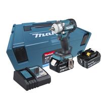 Chave de Impacto à Bateria 1/2" 330 N.m + 2 Baterias 18V 5,0Ah + Maleta - Makita DTW300RTJ Chave de Impacto à Bateria 1/2" 330 N.m + 2 Baterias 18V 5,0Ah + Maleta - Makita DTW300RTJ