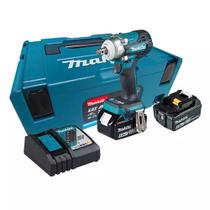 Chave de Impacto à Bateria 18.0V 330 N.m com 2 Baterias 5.0Ah e Maleta DTW300RTJ MAKITA Bivolt Chave de Impacto à Bateria 18.0V 330 N.m com 2 Baterias 5.0Ah e Maleta DTW300RTJ MAKITA Bivolt