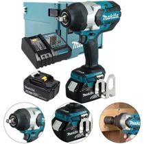 Chave de impacto a bateria 18v 1/2 1000nm - dtw1002rfj makita Chave de impacto a bateria 18v 1/2 1000nm - dtw1002rfj makita