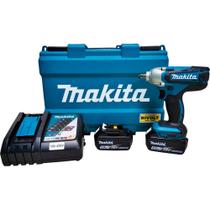 Chave de Impacto à Bateria 18V com Bateria Carregador e Maleta DTW190RFE Makita Chave de Impacto à Bateria 18V com Bateria Carregador e Maleta DTW190RFE Makita