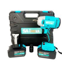 Chave de Impacto Bateria Lítio 21V Parafusadeira SA32 SA