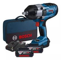 Chave De Impacto Biturbo Gds 18v-1000 Bosch + Bateria 4ah