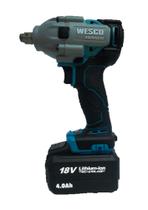 Chave De Impacto Brushless 1/2 350n Bat 18v 4ah Ws2407 Wesco