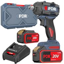 Chave de Impacto Brushless Profissional 690Nm Encaixe Quadrado 1/2 Oficinas Mecânicas com Maleta 2 Bateria PRO-B630 PDR Chave de Impacto Brushless Profissional 690Nm Encaixe Quadrado 1/2 Oficinas Mecânicas com Maleta 2 Bateria PRO-B630 PDR