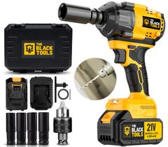 Chave De Impacto Brushless Profissional Bivolt + Acessórios