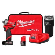 Chave De Impacto C 1/2" 12V Fuel 2555P-259N + Copo Térmico 590ml 48-22-8392B Milwaukee Unica