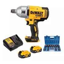 Chave De Impacto Dcf897 C/2 Bat 5ah + Soquetes