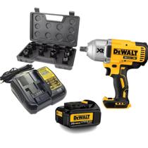 Chave de impacto dcf899 com bateria 3.0Ah e carregador e soquete lynus