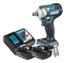 Chave De Impacto Dtw300 2 Baterias 5ah + Carregador Bivolt Makita