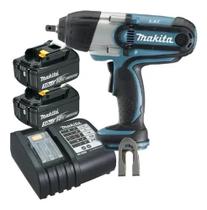 Chave De Impacto Dtw450 Makita + 2 Baterias 3ah + Carregador