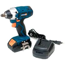 Chave de Impacto Elétrica Bivolt 1/2 Polegadas 350Nm à Bateria 20V com Carregador Fortg