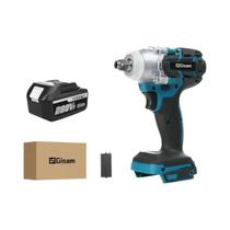 Chave De Impacto Elétrica Sem Escova De 1/2 Polegada Sem Fio Para Makita 18v Bateria Gami 520n.m