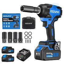 Chave de Impacto Elétrica Sem Fio AZZUNO 1/2" 800N.m Brushless Chave de Impacto Elétrica Sem Fio AZZUNO 1/2" 800N.m Brushless