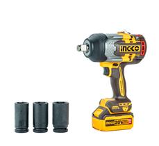 Chave de Impacto INGCO 1350Nm BL Bateria 20V P20S