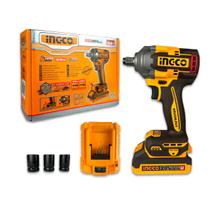 Chave de Impacto Ingco CIWLI204559 20V 405Nm Brushless Mandril 13MM P20S 3 Soquetes Chave de Impacto Ingco CIWLI204559 20V 405Nm Brushless Mandril 13MM P20S 3 Soquetes