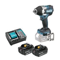 Chave de Impacto Makita 1/2 18V Dtw700z + 2bat 6Ah e carreg Chave de Impacto Makita 1/2 18V Dtw700z + 2bat 6Ah e carreg