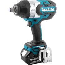 Chave De Impacto Makita Dtw1001rtj 18v 5,0 Ah Bivolt 3/4" Torque Máximo 1.050 N.m Luz Led Controle
