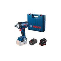 Chave De Impacto + Maleta + Carregador + 2 Baterias GDS 18V-400 - BOSCH-06019K00E0000