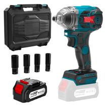 Chave de Impacto MZG 1/2" 5,2 Ah Sem Fio 550 Nm Chave de Impacto MZG 1/2" 5,2 Ah Sem Fio 550 Nm