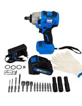 Chave de Impacto/Parafusadeira 350nm Brushless 2 Bat Pwr35k