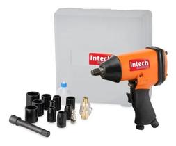 Chave de Impacto Parafusadeira Pneumática Pn700 32 Kgfm c/ kit