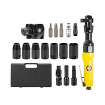 Chave De Impacto Pneumática 1/2 3/8 1/4 Com Torque Ajustável, Ferramenta Profissional Com Haste De Chave De Impacto Pneumática 1/2 3/8 1/4 Com Torque Ajustável, Ferramenta Profissional Com Haste De