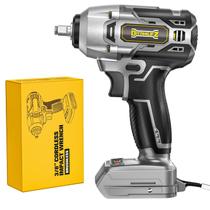 Chave de impacto sem fio DIYtooliFZ 20V 340N.m 3/8 polegadas