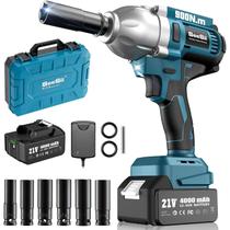 Chave de impacto sem fio Seesii 665 FT-LBS (900N.m) 21V 4.0Ah
