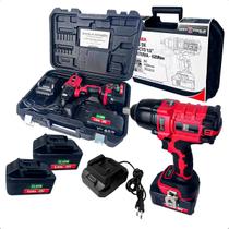 Chave de Impacto Sgt 7500A a Bateria 1/2 Sigma Tools 20V 620Nm Brushless com 2 Baterias Carregador e Maleta