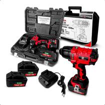 Chave de Impacto Sgt 7500A a Bateria 1/2 Sigma Tools 20V 620Nm Brushless com 2 Baterias Carregador e Maleta