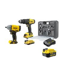 Chave de Impacto STANLEY + Parafusadeira + Ganhe Bateria 20V Chave de Impacto STANLEY + Parafusadeira + Ganhe Bateria 20V