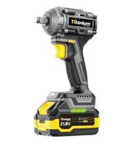 Chave de impacto ti-21/350p a bateria 21v brushless titanium platina