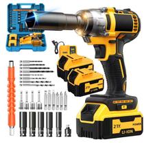 Chave de Impacto YHTQX Brushless 1/2" Sem Fio 21V Chave de Impacto YHTQX Brushless 1/2" Sem Fio 21V