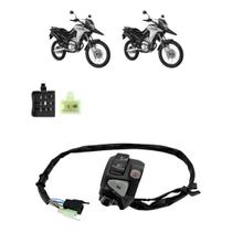 Chave de luz esquerda com pisca alerta xre300 2010 a 2018 Chave de luz esquerda com pisca alerta xre300 2010 a 2018