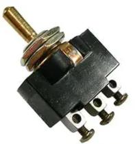 Chave de Luz ETE7382 Liga e Desliga 3 Terminais Parafuso 12V 10A - METAL -