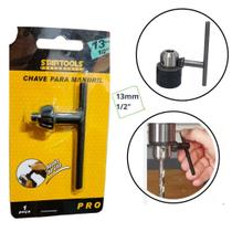 Chave De Mandril 13mm Furadeira Em Aço Ferro - Profissional Chave De Mandril 13mm Furadeira Em Aço Ferro - Profissional